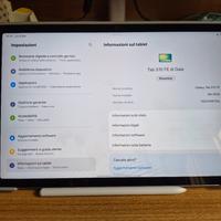 Tab S10 FE 128GB + S Pen + cover, come nuovo