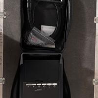 Pompa elettrica con batteria.