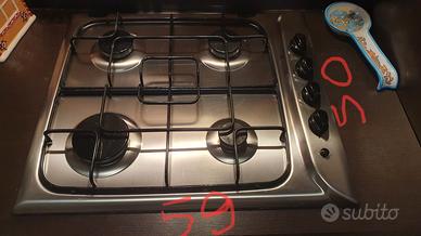 piano cottura 4 fuochi