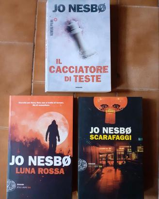 Lotto 3 libri romanzi thriller Jo Nesbo