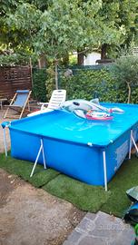Piscina semi rigida