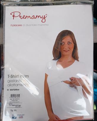 Maglietta allattamento Premamy