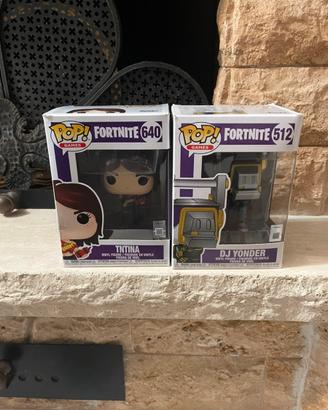 Funko Pop Fortnite TNTINA 640 & DJ YONDER 512