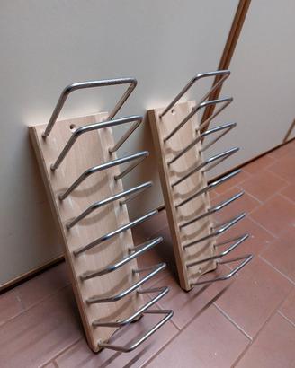 supporto portapiatti e coperchi per cucina