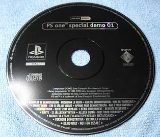 Play Station PS ONE demo speciale 01