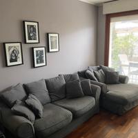 Divano 3 posti con chaise longue