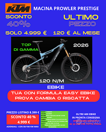 Ktm Macina Prowler Prestige - Novità 2026