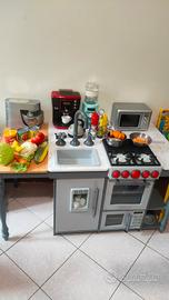 Cucina giocattolo con suoni e luci Kinderkraft