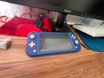 nintendo swicht lite blu