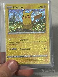 Pokemon: error holo print pikachu
