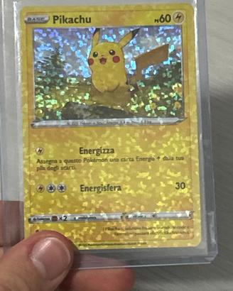 Pokemon: error holo print pikachu