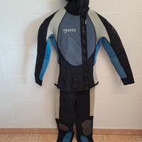 Muta per Immersioni subacquee Mares da 4 mm .