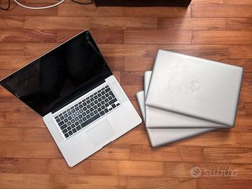 MacBook pro 15 non testati