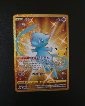 Mew gold 025/025 Pokèmon Gran Festa