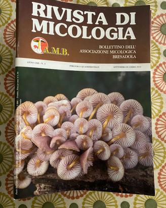 Raccolta Rivista di Micologia A.M.B. per esperti