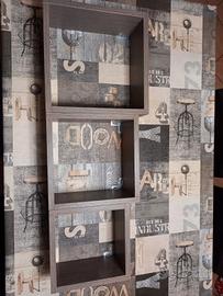 Mensola componibile quadrati