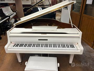 PIANOFORTE A CODA BIANCO "ZIMMERMANN"