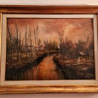 Dipinto originale a olio su tela – Consolato Minni