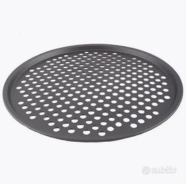 teglia professionale per cottura pizza, rotonda 