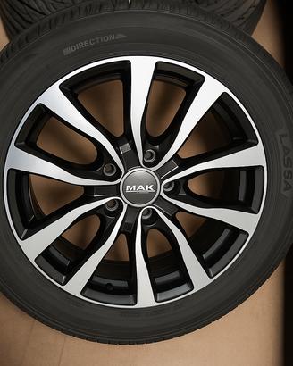 CERCHI 17" MAK CON GOMME INVERNALI
