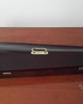 Antica custodia violino in noce+violino e archetto