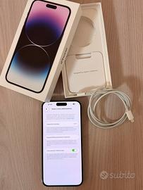Iphone 14 Pro Max (Deep Purple) + Accessori