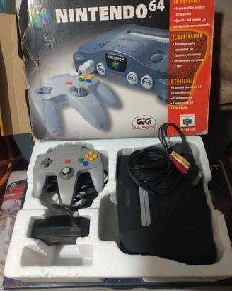 lotto Nintendo 64 completo e boxato