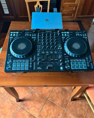 Pioneer DJ DDJ-FLX10+UDG+Decksaver+Stand Headliner