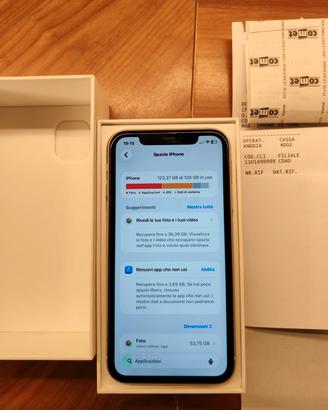 iphone 11 bianco 128 gb + 18 cover