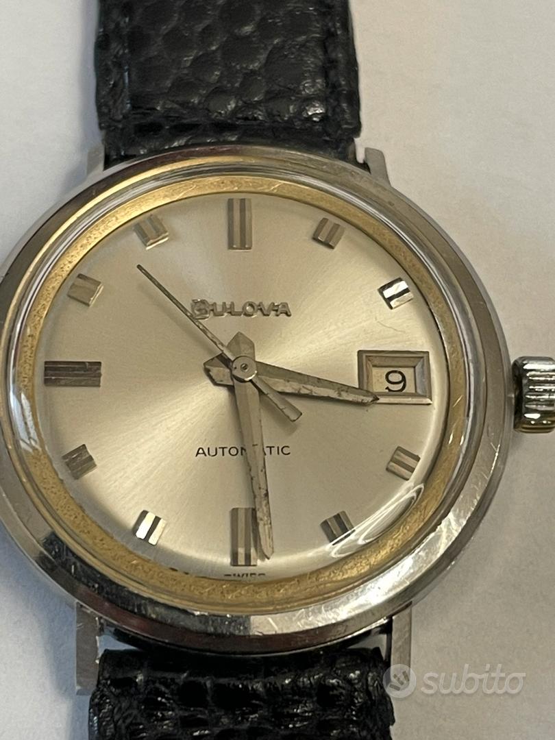 Anni 80 Bulova Vecchi Modelli Oro Orologio Bulova Classic Super