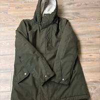 Parka da uomo verde Celio