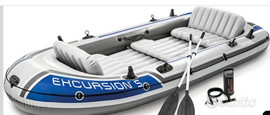 TRATTABILE Gommone excursion 5 con tendalino