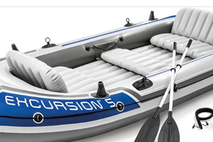 TRATTABILE Gommone excursion 5 con tendalino