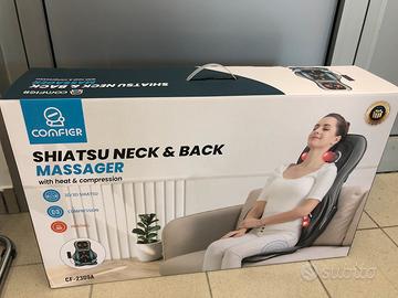 Massaggiatore shiatsu elettrico schiena e collo