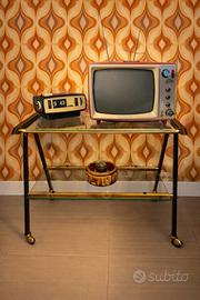 Mini tavolino porta TV originale anni ’70