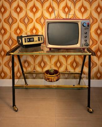 Mini tavolino porta TV originale anni ’70