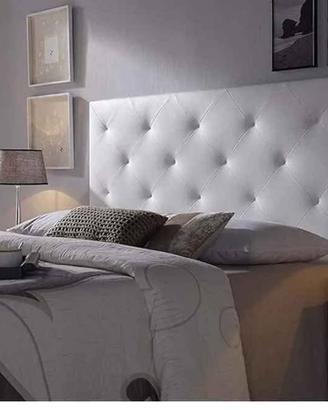 TESTIERA LETTO SIMIL PELLE