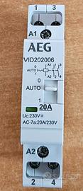 Contattore modulare AEG VID202006 20A 230V