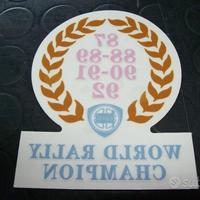 Adesivo World Rally Champion