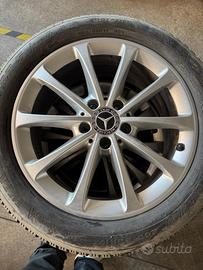 cerchi  originali mercedes & gomme invernali