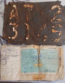 Targa e libretto  OM TIGRE