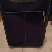 Valigia media roncato tessuto