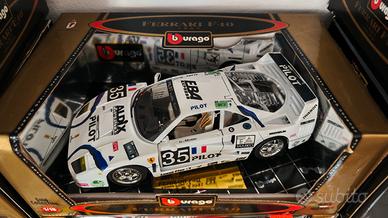 Ferrari F40 scala 1/18 Pilot Bianca