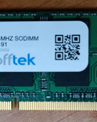 RAM SODDIM DDR3 4 GB 1333 mhz