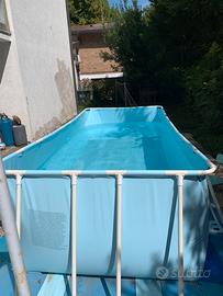 Piscina, filtro a sabbia e accessori