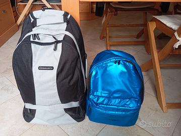 Zaino-trolley Benetton + zaino frigo = 30euro