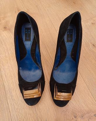 Scarpe décolleté Frau nere