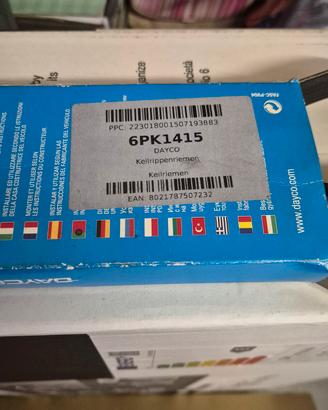 Dayco 6PK1415 Cinghia servizi per SAAB OPEL FORD