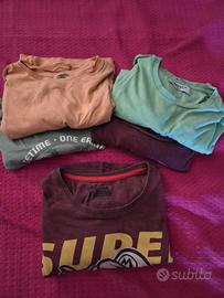 Pack di 5 t-shirt da uomo 