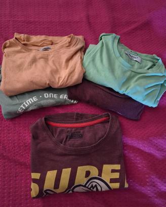 Pack di 5 t-shirt da uomo 